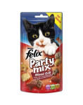 FELIX Party Mix Mixed Grills skanėstai jautienos, vi&scaron;tienos ir la&scaron;i&scaron;os skonio 60 g