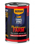PRIMAL SPIRIT Iberian Mediterranean Farm m&auml;rgtoit koertele 400 g