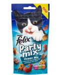 FELIX Party Mix Ocean skanėstai la&scaron;i&scaron;ų, menkių ir upėtakių skonio 60 g