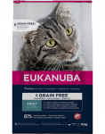 EUKANUBA Grain Free Adult L&otilde;he 10 kg t&auml;iskasvanud kassidele