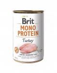 BRIT Mono Protein Turkey 400 g monoproteiinne kalkunis&ouml;&ouml;t