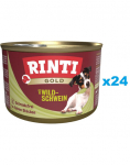 RINTI Gold Wildboar Mini metssea v&auml;ikest t&otilde;ugu koertele 24x185g