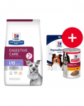 HILL'S Prescription Diet Digestive Care i/d ActivBiome Canine Low Fat kana 12 kg koertele, kellel on tundlik seedetrakt + TASUTA maiustused
