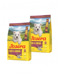 JOSERA Duck and Salmon Junior Mini 2x3kg dla prawidłowego rozwoju szczeniąt małych ras