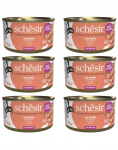 SCHESIR L&otilde;he puljongis kassidele 6x85 g