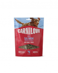 CARNILOVE Dog Soft Snack Salmon Small Bite 200g pehmed maiused l&otilde;hega t&auml;iskasvanud koertele