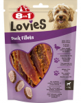 8IN1 Lovies Duck Fillets 80g koertele m&otilde;eldud kurgifileed