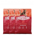 CARNILOVE Active Cat Beef and Venison Sterilised 3x2 kg veiseliha ja metssiga, steriliseeritud kassidele