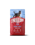 CARNILOVE Active Dog Salmon & Turkey Adult Small Breeds 4 kg l&otilde;he ja kalkun v&auml;ikestele koerat&otilde;ugudele + CARNILOVE Dog Soft Snack Salmon Small Bite 200 g TASUTA