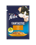 FRISKIES FANTASTIC vi&scaron;tiena drebučiuose 85g kačių drėgnas maistas