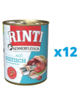 RINTI Kennerfleisch Sea Fish merekalaga 12 x 800 g