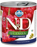 FARMINA N&D Quinoa Dog Weight Management 285 g lambaliha &uuml;lekaalulistele koertele