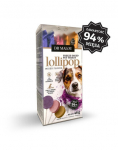 DR MALOU Lollipop Mixed Flavor K&uuml;lmkuivatatud lihast valmistatud koerale m&otilde;eldud lutsukommid 2x48 g (6 tk)