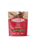 CARNILOVE Dog Crunchy Snack Lamb 200g kr&otilde;bedad maiused lambalihaga ja j&otilde;hvikatega t&auml;iskasvanud koertele