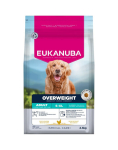 EUKANUBA Special Care Adult Overweight 2,3 kg kuivtoit t&auml;iskasvanud &uuml;lekaaluliste koerte jaoks
