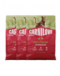 CARNILOVE Active Cat Duck and Pheasant Sterilised 3x2 kg part ja faasan, steriliseeritud kassidele