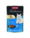 ANIMONDA Vom Feinsten Fines mit Filets Adult Kana ja tursafileed 85g m&auml;rgtoit kassidele