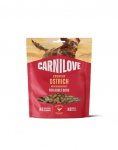 CARNILOVE Dog Crunchy Snack Ostrich 200g kr&otilde;bedad maiused strutsi jaoks t&auml;iskasvanud koertele