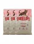 CARNILOVE True Fresh Cat Turkey Sterilised 3x2 kg kalkun, steriliseeritud kassidele