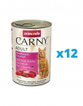 ANIMONDA Carny rinkinys Mėsos miksas  12 x 400 g