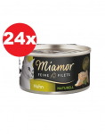 MIAMOR Feine Filets Naturell Chicken 24x80g kana oma kastmes