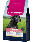 EUKANUBA Senior Large Breeds Chicken 3 kg kuivtoit vanematele suurte t&otilde;ugude koertele, rikkalik v&auml;rske kana