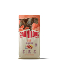 CARNILOVE True Fresh Dog Beef Adult 12 kg v&auml;rske veiselihaga koertele + CARNILOVE Dog Jerky Beef Fillet 2x100g TASUTA