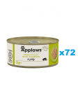 APPLAWS Cat Adult Tuna with Seaweed in Jelly m&auml;rgtoit kassidele 72 &times; 70 g Tuunikala vetikatega tarretises