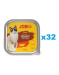 JOSERA JosiCat Veisepasteet kassidele 32x100g