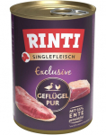 RINTI Singlefleisch Exclusive Poultry Pure monoproteiinist kodulinnuliha 400 g