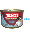 RINTI Gold Kodulinnus&uuml;damed Mini kodulinnus&uuml;damed v&auml;ikestele t&otilde;ugudele 48x185 g
