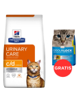 HILL'S Prescription Diet Feline c/d Multicare kassidele 8 kg + kassiliiv 6 kg TASUTA