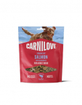 CARNILOVE Dog Crunchy Snack Salmon 200g kr&otilde;bedad maiused l&otilde;hega t&auml;iskasvanud koertele