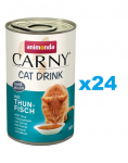 ANIMONDA Carny Cat Drink with Tuna 24x140 ml  tuunikalaga