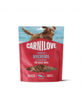 CARNILOVE Dog Crunchy Snack Mackerel 200g kr&otilde;bedad maiused makrelliga t&auml;iskasvanud koertele