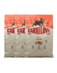 CARNILOVE True Fresh Cat Beef Kittens 3x2 kg veiseliha, k&otilde;ikide t&otilde;ugude kassipoegadele