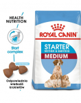 ROYAL CANIN Medium Starter Mother&Babydog 15 kg kuivtoit tiinetele, imetavatele koertele ja kutsikatele vanuses 4 kuni 8 n&auml;dalat, keskmistel t&otilde;ugudel