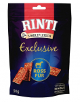 RINTI Singlefleisch Exclusive Snack Horse Hobuselihatoit koertele 50 g