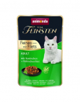 ANIMONDA Vom Feinsten Fines mit Filets Adult K&uuml;&uuml;lik ja kanafilee 85g m&auml;rg toit kassidele