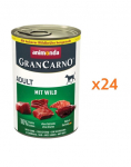 ANIMONDA GranCarno Adult hirveliha 24 x 400 g