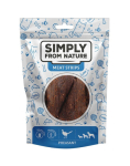 SIMPLY FROM NATURE Meat Strips Faasaniliha ribadeks koertele 80 g