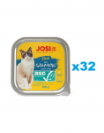 JOSERA JosiCat l&otilde;hepasteet kassidele 32x100g