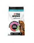 PAN MIĘSKO Spetsiaalsed vajadused Derma ja Immune koertele kr&otilde;buskid M 3 kg