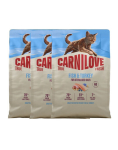 CARNILOVE True Fresh Cat Fish and Turkey Sterilised 3x2 kg kala ja kalkun, steriliseeritud kassidele