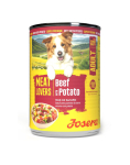 JOSERA Meat Lovers Menu Beef with Potato 400 g veiseli kartulitega, m&auml;rg toit koertele