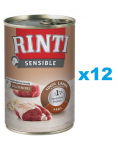 RINTI Sensible Lambaliha riisiga 12x400 g