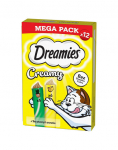 DREAMIES Creamy MEGA PACK lisatoit juustu ja kassim&uuml;ndiga 12x10 g