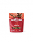 CARNILOVE Dog Jerky Beef Fillet 100g lihasn&auml;ksid t&auml;iskasvanud koertele