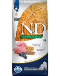 N&D Low Grain Dog Lamb & Blueberry Puppy Medium & Maxi 12 kg