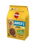 PEDIGREE Adult 2,6 kg linnuliha ja k&ouml;&ouml;giviljadega suurtele ja keskmise suurusega koertele